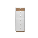 Комод высокий (белый) ENZA HOME POLKA EH56255
