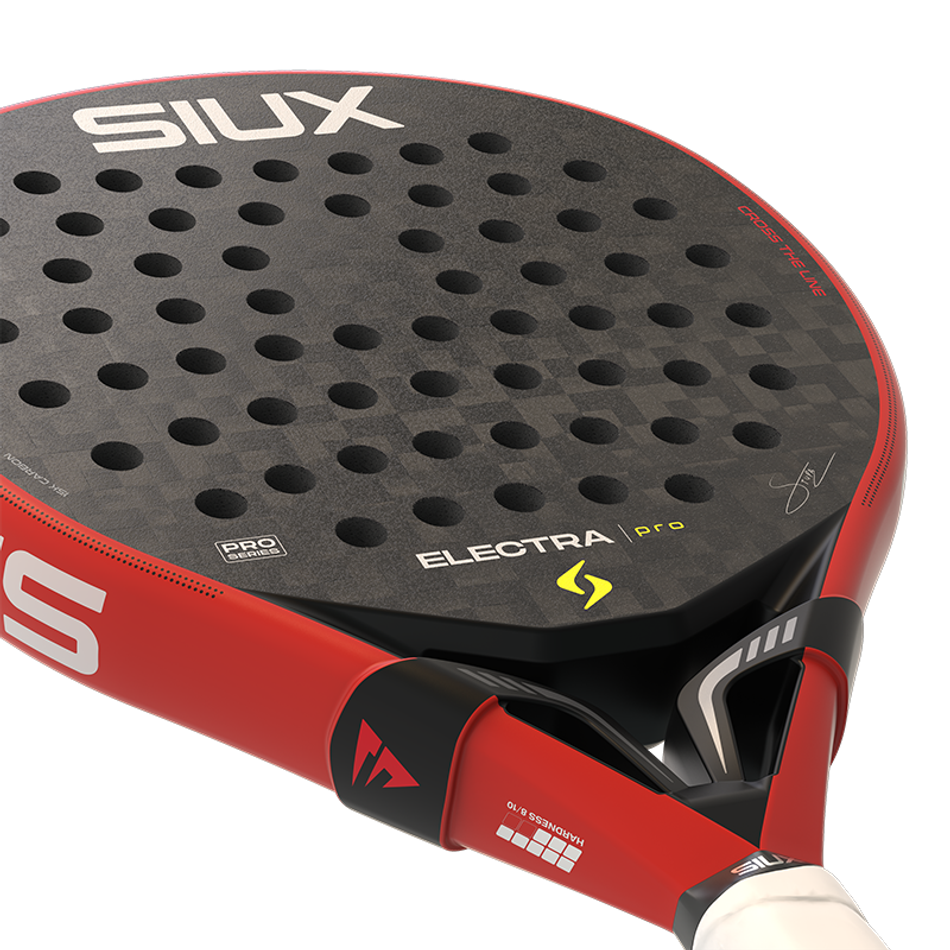 Ракетка для падел Siux Electra Pro Fire Red 2026 гибрид
