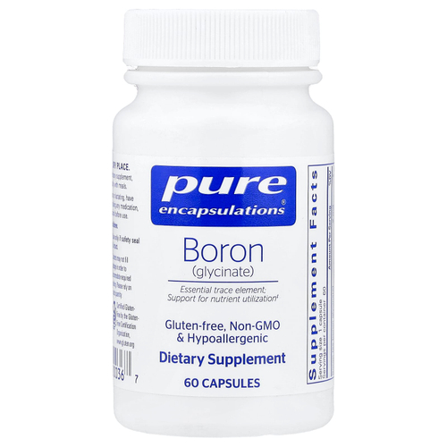 Pure Encapsulations, бор (глицинат), 60 капсул (2 мг в 1 капсуле)