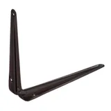 Кронштейн угловой с ребром, 175 х 225 мм, коричневый Сибртех — фото 2