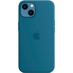 Силиконовый чехол с поддержкой MagSafe Apple Silicone Case для iPhone 13, Blue Jay (Полярная лазурь)