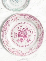 Блюдо круглое Bitossi Home Pink Rose (30.9 см)
