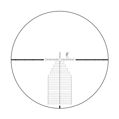 Оптический прицел Vector Optics Continental X6 4-24x56 Ranging FFP, 34мм, сетка VEC-MBR MIL (SCFF-39)