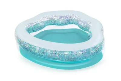 Бассейн надувной 150*127*43 см Sparkle Shell Kiddie Bestway (52489)