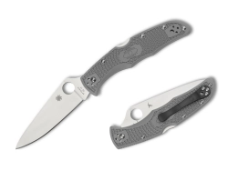 Нож складной Spyderco C10FPGY Endura 4 Flat Ground Gray