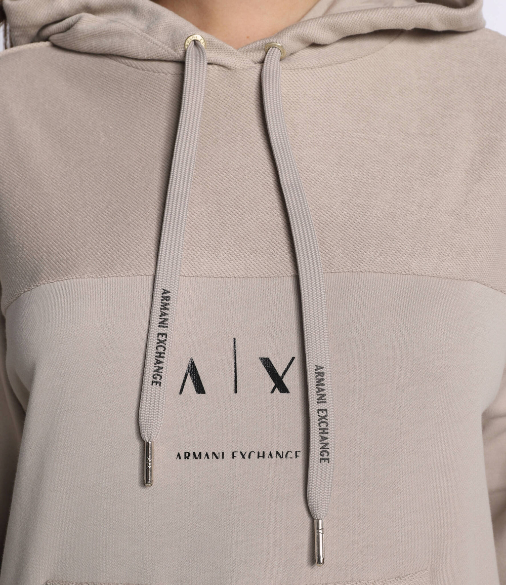 Худи Armani Exchange - песочный(6LYM32 YJBSZ)