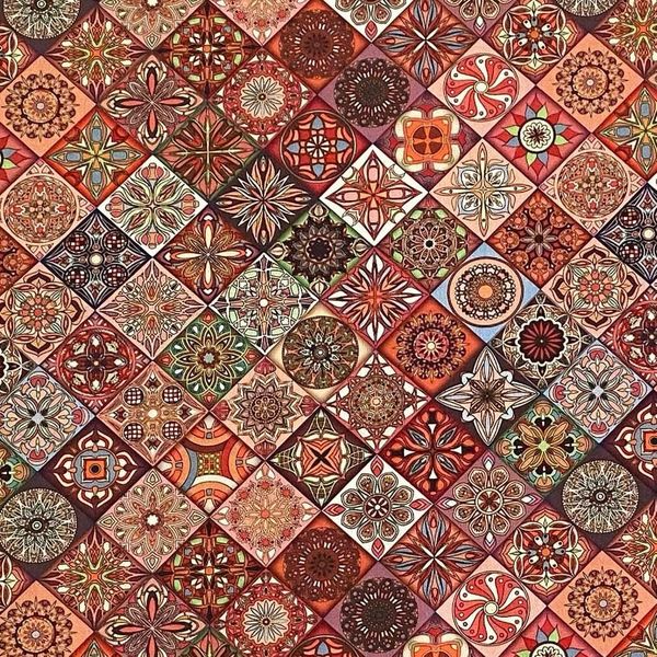 МАРРАКЕШ #22,  отрез 45 см, 100% хлопок Handmade Fabrics 1