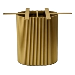 Стол Bradex Home Festa 140x85x77см, керамогранит Calacatte gold мрамор