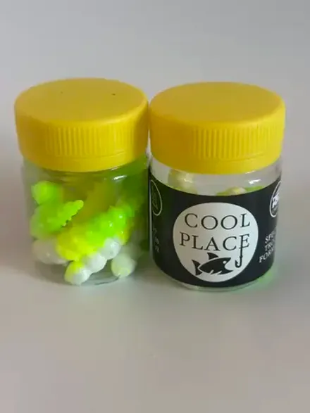 COOL PLACE BIG JUNIOR цвет белый, желтый, зеленый 45мм/7шт в банке