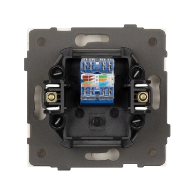 Механизм компьютерной розетки SCT-TENDO-MPC1-PL-WH (RJ-45, CAT6) (Arlight, -)