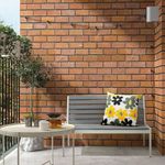 Чехол на подушку IKEA GULLBERGSO (ГУЛЛБЕРГСЁ), Белый с цветочным рисунком, 50x50 см