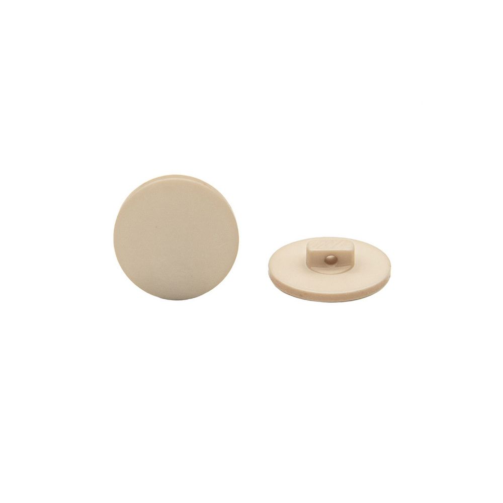 Пуговицы на ножке 24L=15 мм, (Beige (бежевый)) NE68, 72 шт