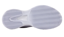 Женские теннисные кроссовки K-Swiss Court Express 2 Clay - white/purple haze/neon lavender