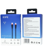 Usb Кабель-зарядка Type-C на Lightning EOFE CL32 3A 2м черный