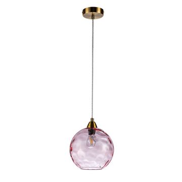 Подвесной светильник 1*E14 V000091 11003/1P Pink розовый Memoria Indigo
