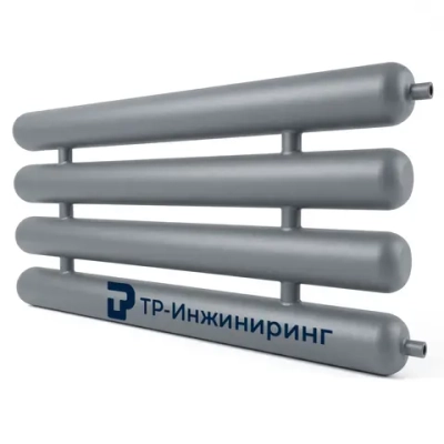 Регистр отопления РСЭ-4x133x4,0-1000 четырёхрядный секционный с эллиптическими заглушками