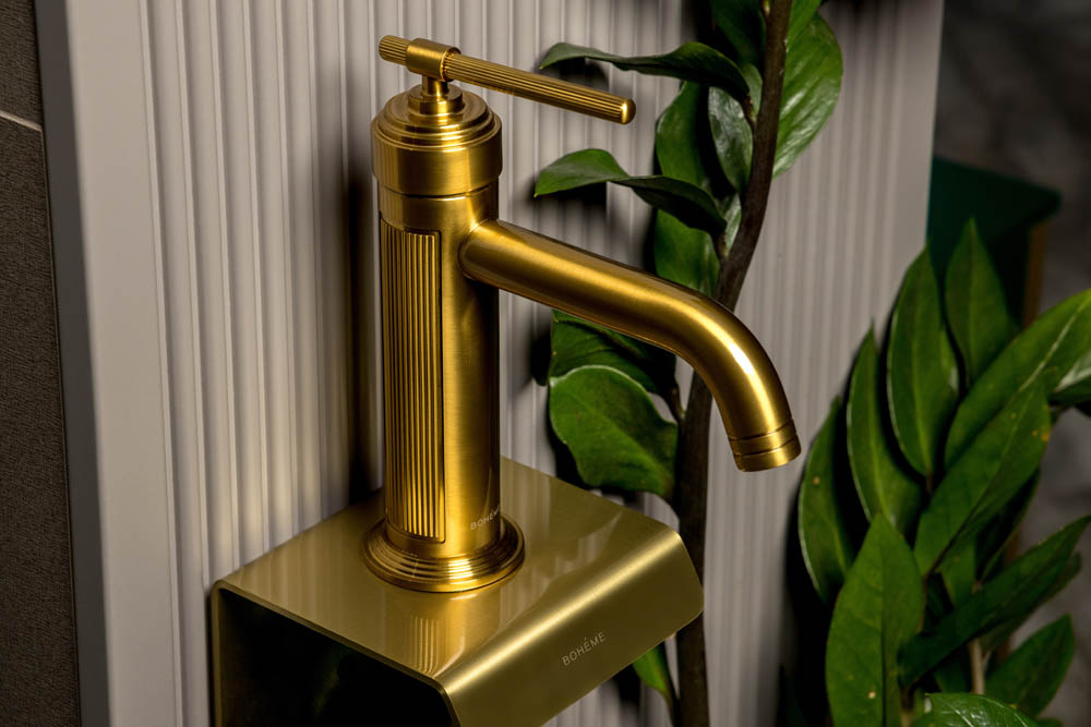 Смеситель для раковины Boheme ETERNA 171-BR BRONZE