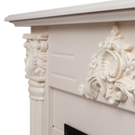 Каминокомплект Real Flame Stefania WT-F612 с очагом Majestic Lux Brass