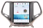 Магнитола для Jeep Cherokee 2014-2023 - Kuberg ZF-1018G-GE вертикальный экран 10.1" в стиле "Тесла" на Android 13, Быстрая, CarPlay, 4G SIM-слот