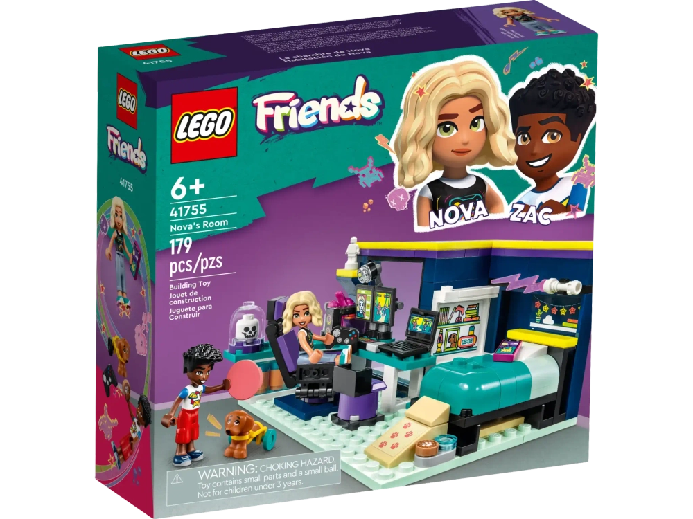Конструктор LEGO Friends 41755 Комната Новы