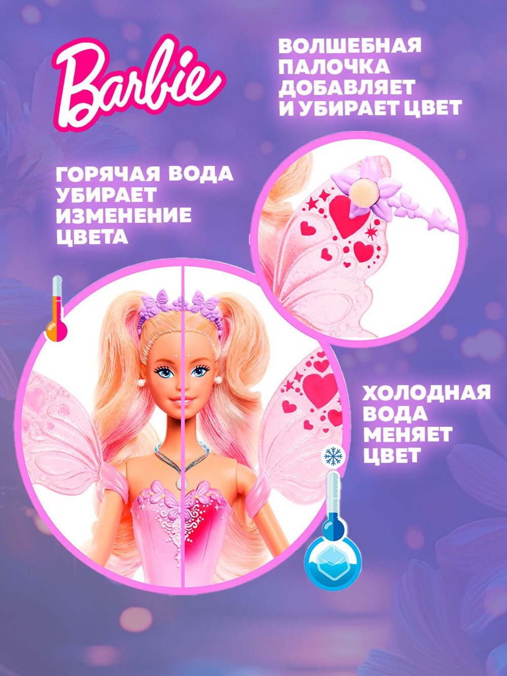 Кукла подвижная Barbie Fashion Фея