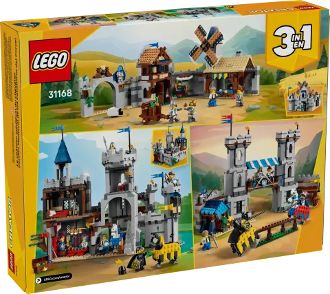 Конструктор LEGO Creator 3in1 31168 Средневековый замок Конного рыцаря