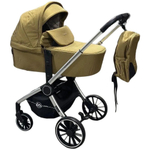 Коляска модульная 3в1 Luxmom 780 /коричневый цвет/автолюлька