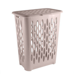 Корзина для белья Keeplex Light с откидной крышкой 37л 42,2х29х51,5см бежевый топаз