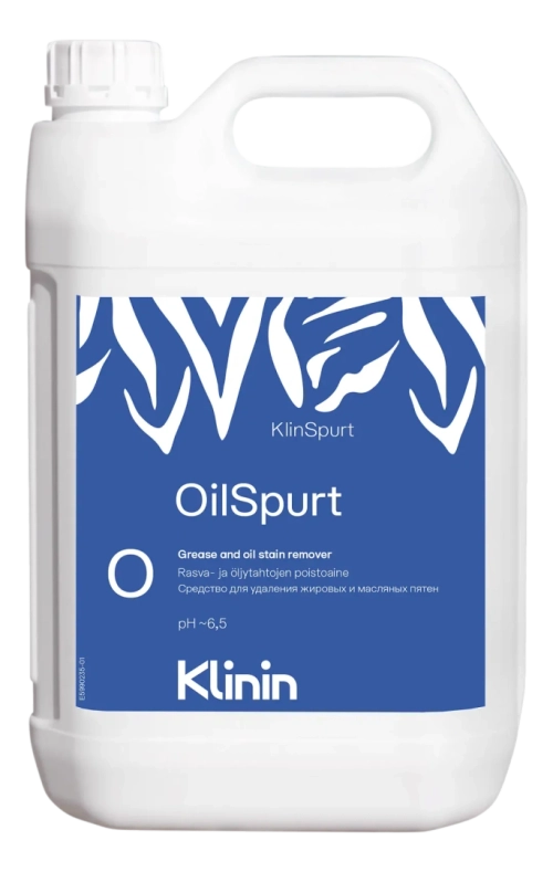 Klinin: OilSpurt 5л для удаления жировых пятен