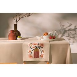 Дорожка на стол Forest flower из коллекции Ethnic, 45х150 см