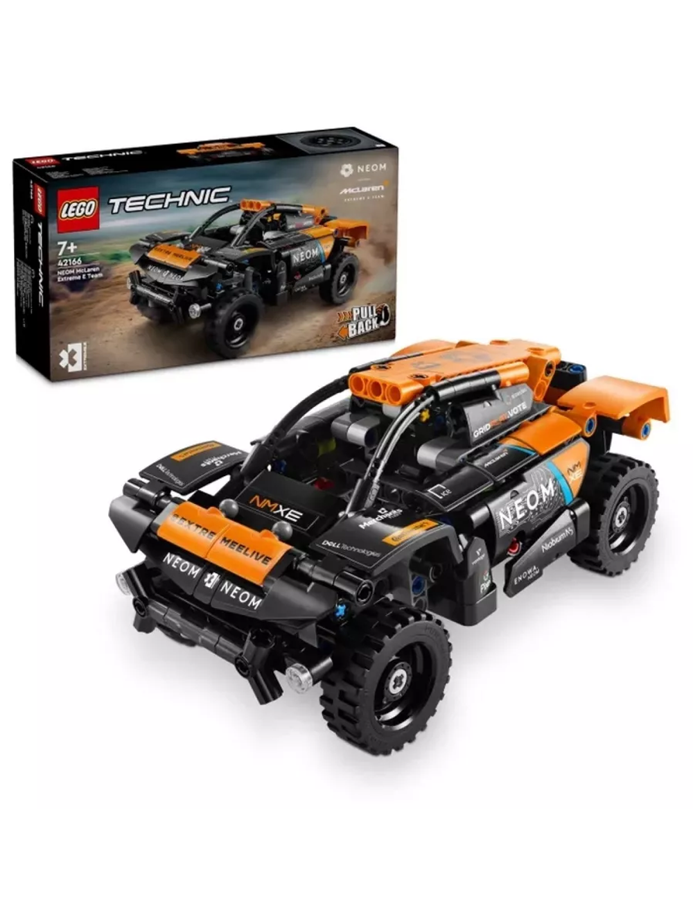 LEGO Technic 42166 Лего Гоночный автомобиль NEOM McLaren Extreme E — внедорожник 42166_УЦЕНКА