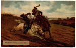 Открытка Война 1812 г. Кто кого? Зингер XF
