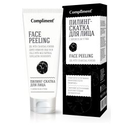 Compliment ПИЛИНГ — СКАТКА для лица МАТИРУЮЩАЯ С древесным углем