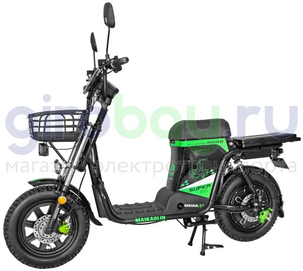Электроскутер MAIKAOLIN Monster H10 Super 1200W (60V/70Ah) фото №1