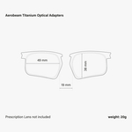 Спортивные очки c диоптриями Scicon Aerobeam Titanium Sunglasses White Matt Polarized Multi Mirror Sunburst