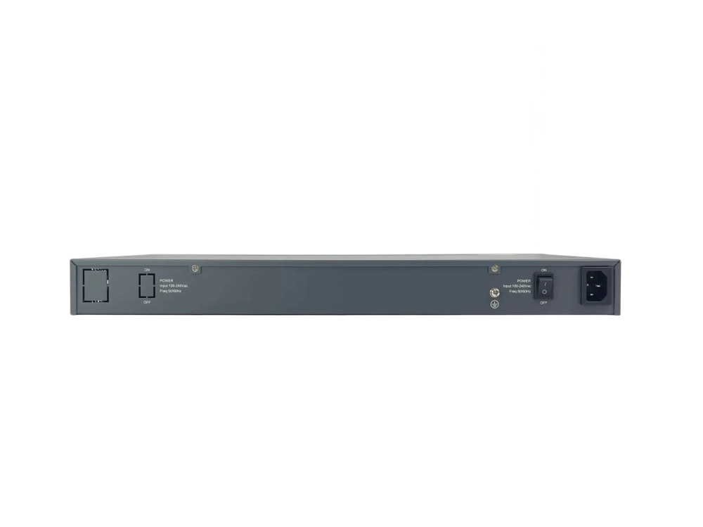 Управляемый коммутатор BDCOM S2900, 24 RJ45 1Гбит/с, 4 SFP+ 10Гбит/с, L3