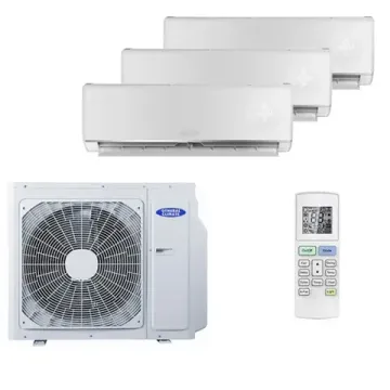 Мультисплит система на 3 комнаты General Climate GC-ME09HR32 x 3 / GU-M3E24H32