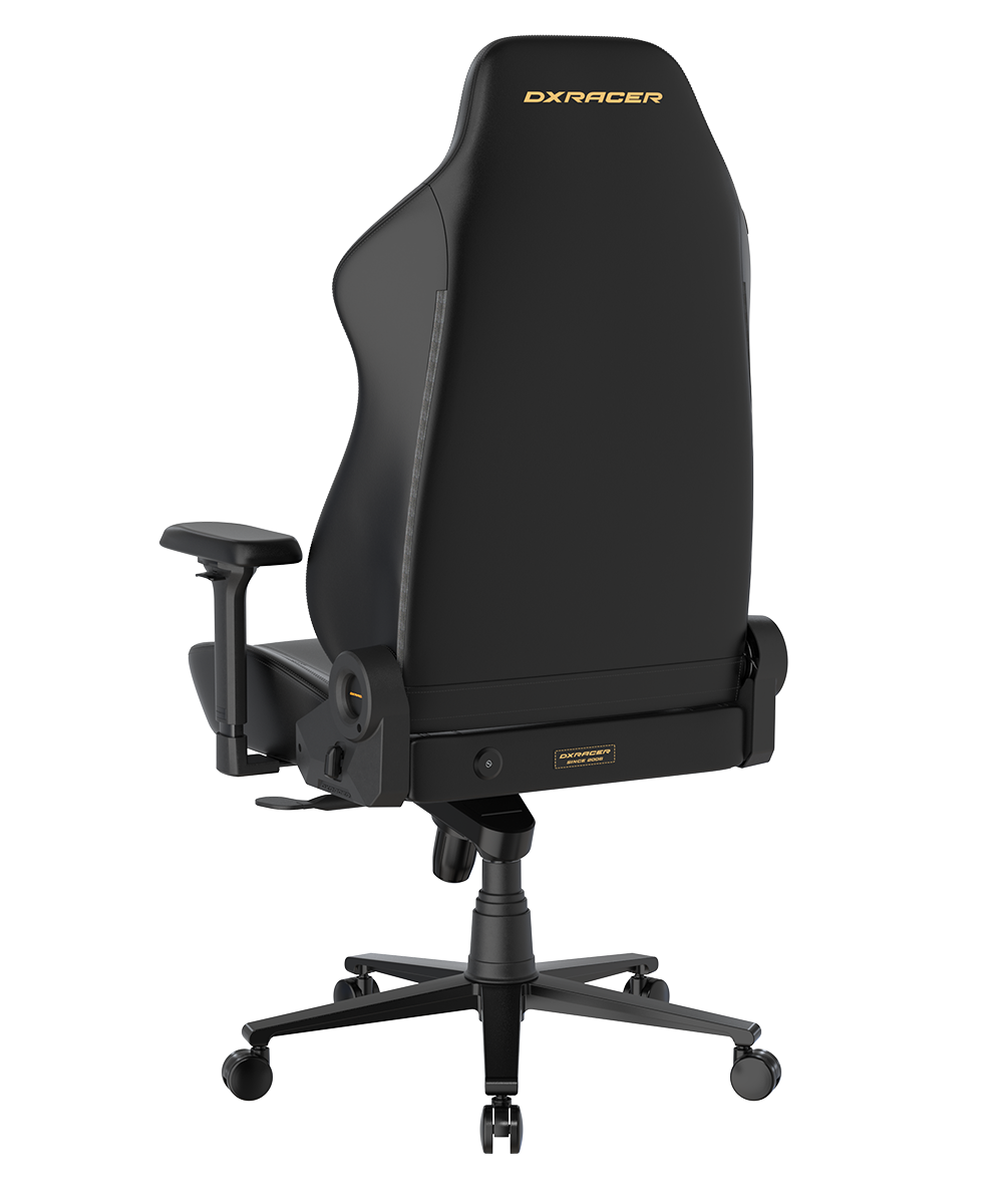 Кресло игровое DXRacer Martian OH/XLMT24LTA/N.N.Y, Черный/отстрочка Жёлтый