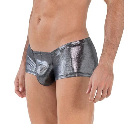 Серебристые трусы-хипсы Chakra Latin Boxer (Размер: XL) (Цвет: серебристый)