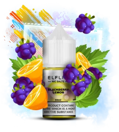 ELFLIQ - Blackberry Lemon (5% nic, 30ml)