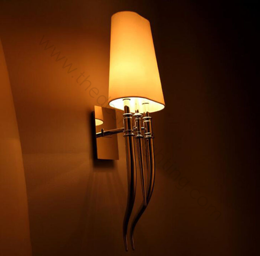 Wall design lamp  Brunilde by Ipe Cavalli H92 (Black)