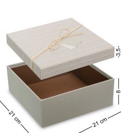 Packing Symphony WF-78-B Набор коробок из 3шт «Квадрат» цв.серый