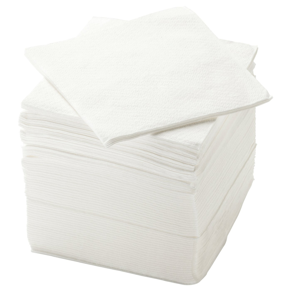 IKEA STORÄTARE  (ИКЕА СТОРЭТАРЕ)  -  Салфетки - белые 30x30 см