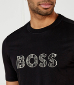 Футболка Te_logotexture BOSS ORANGE - черный(50534923)