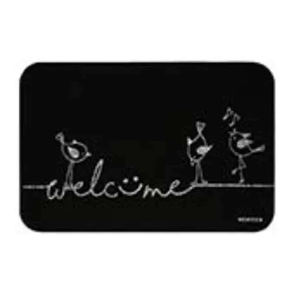 Коврик придверный «Welcome» птицы 40*60см Vortex /24