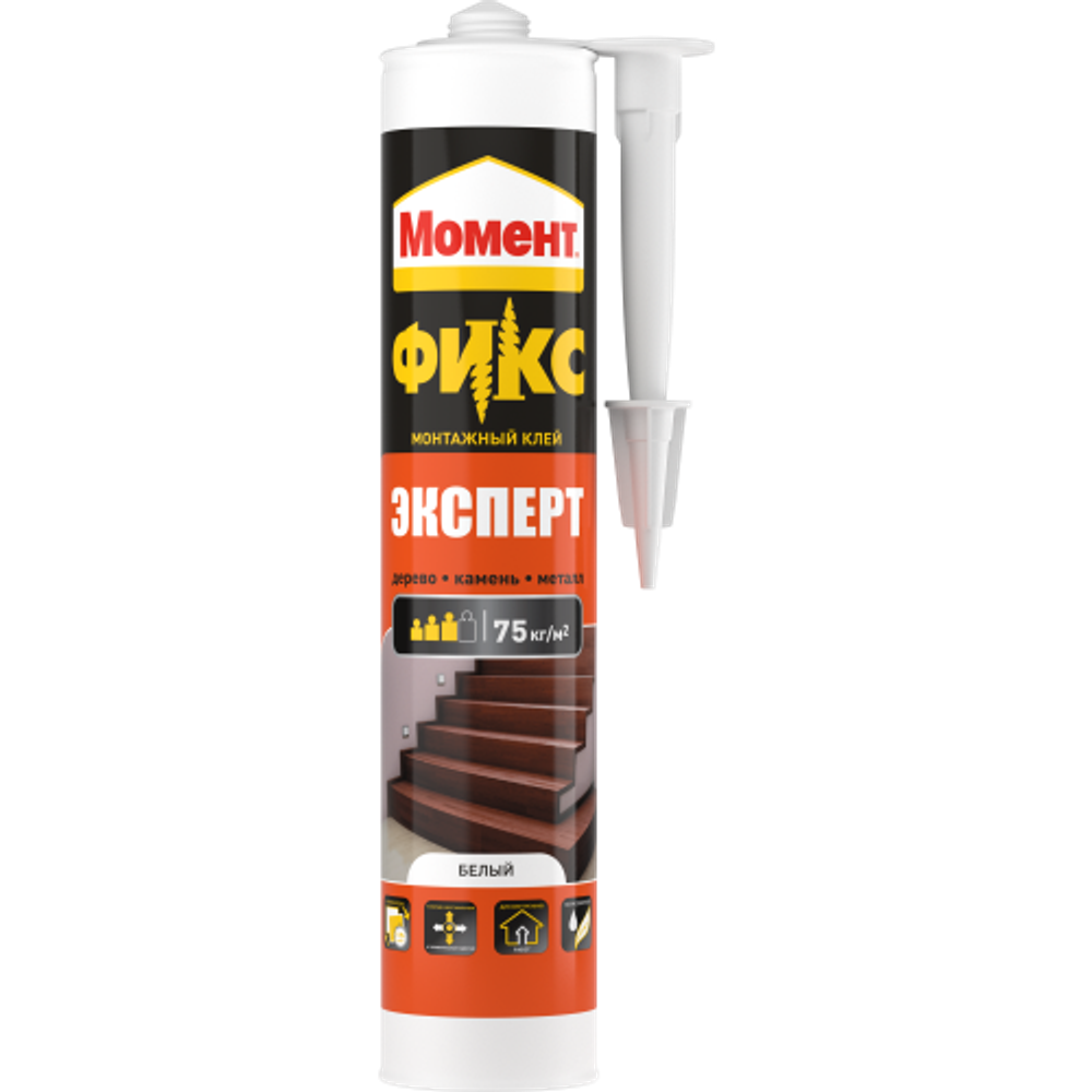 Жидкие гвозди Момент 2126035 FIX Эксперт 380 гр | Момент