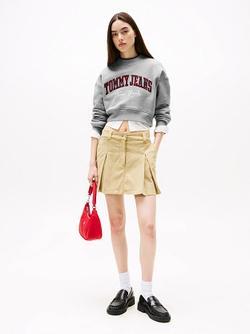 Толстовка женская TOMMY JEANS TJW CROP CNECK COLLA