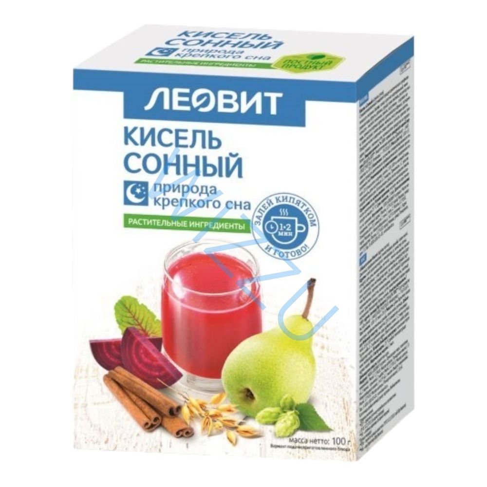 Кисель Леовит Сонный 20гр*5шт в упаковке