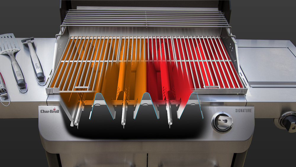 Газовый гриль Char-Broil Professional Signature Series 3S