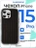 Чехол накладка iPhone 15 Pro 6.1" Gurdini Ocean Case (10) Metalic черный